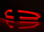 Preview: Voll LED Lightbar Design Rückleuchten für Seat Ibiza 6L 02-08 rot/rauch